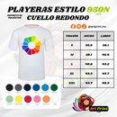 Playera Cuello Redondo Dry Fit