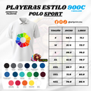 Playera Polo Sport