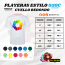 Playera Cuello Redondo Dry Fit