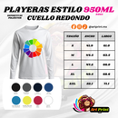 Playera Manga Larga Dry Fit